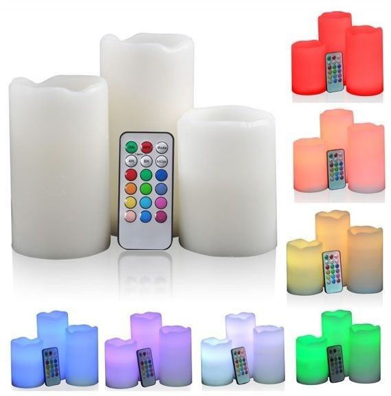 Color Changing Luma Candles
